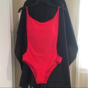 Sunny Co Red One Piece Swimsuit